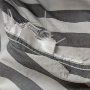 Chemise Levi's à Rayures Grises et Blanches Manches Longues Taille L