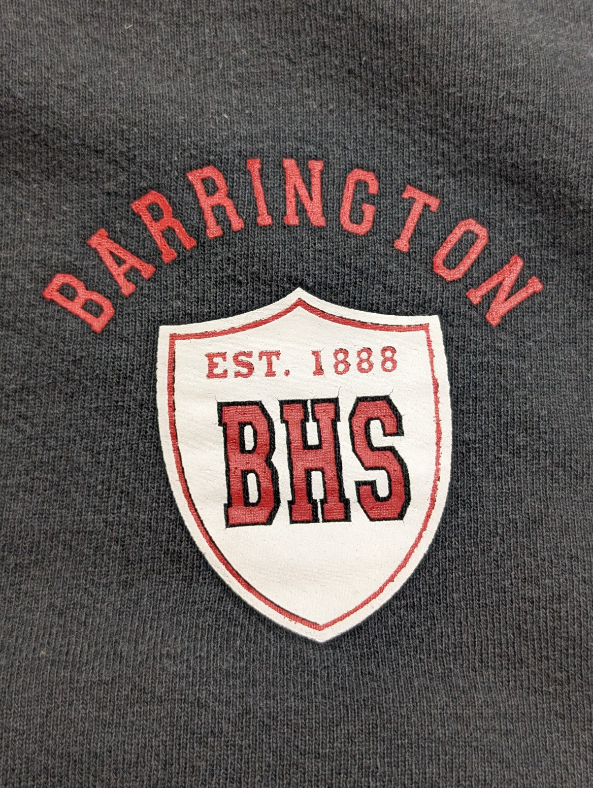 Sweat Col Rond Dodgers Barrington BHS Noir - Taille M - Vintage
