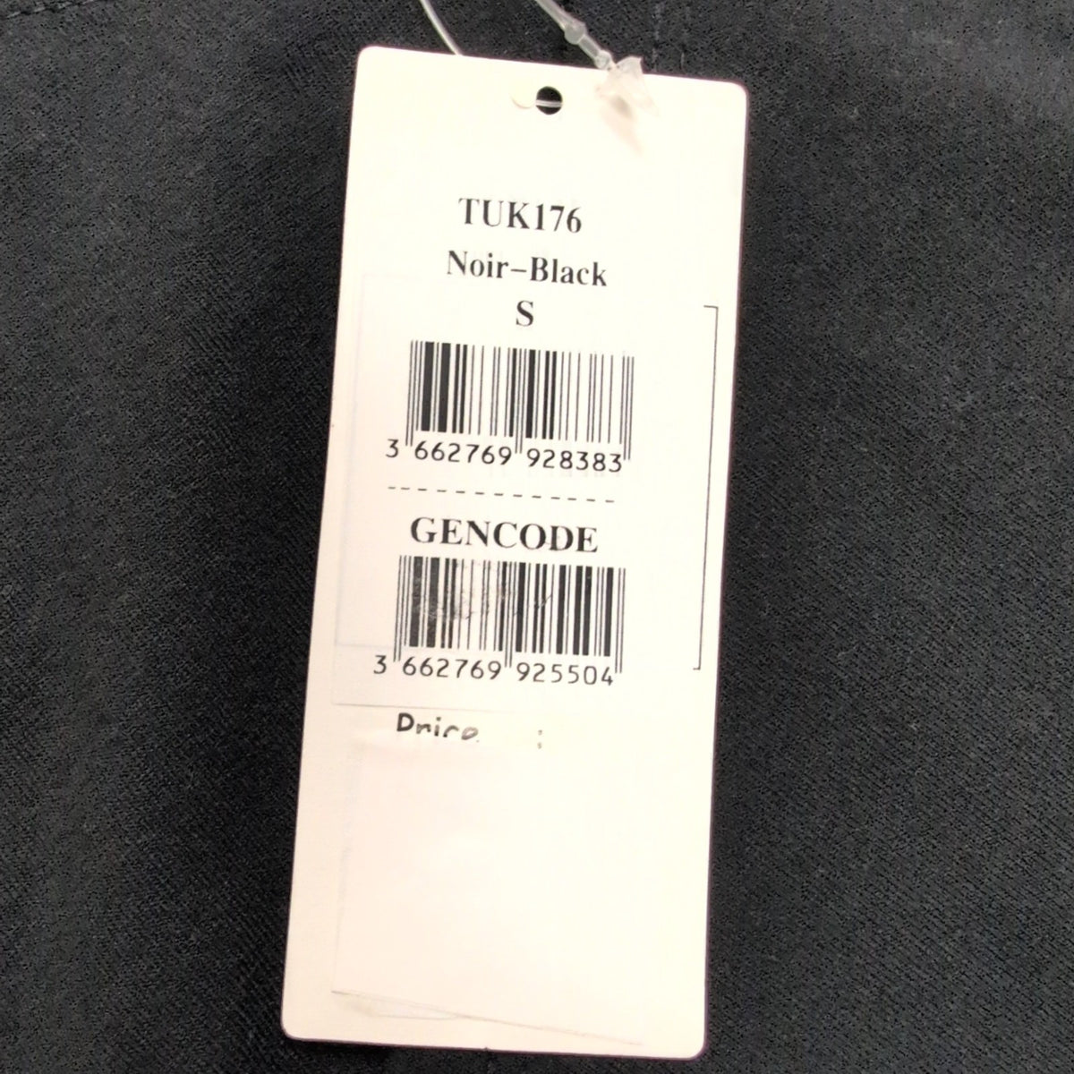 Tunique Femme Kéawa Taille S Noire Fleurie Col V Manches Longues Neuve