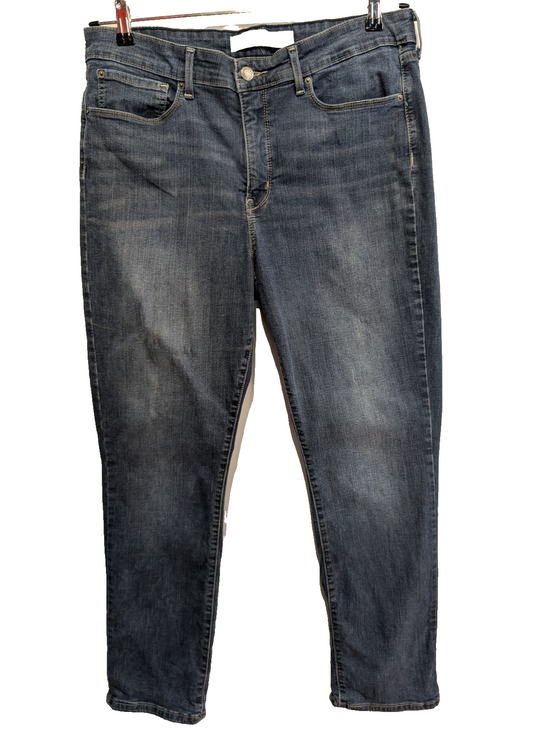 Jean Levi's Signature Femme Bleu Ultra Stretch W33 L30 État Impeccable