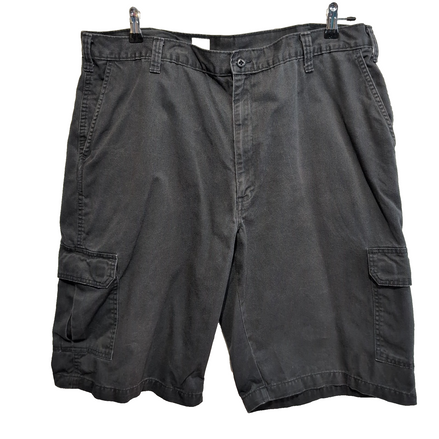 Short Dickies Cargo Noir Homme W40 Multi Poches Coupe Droite