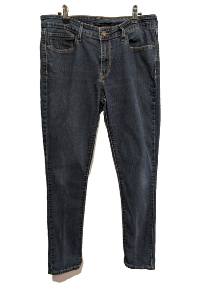 Jean Levi's Femme Bleu Denim Ultra Stretch W31 L30 Intemporel