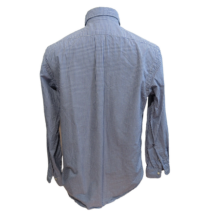 Chemise Ralph Lauren L Carreaux Bleu Blanc Logo Marine Vietnam