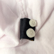 Chemise Henry Jacobson M/L Rose Pâle Unie Coton Logo Brodé Manches Longues