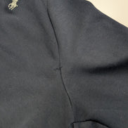 Sweat à capuche Polo Ralph Lauren XL bleu marine hoodie logo brodé