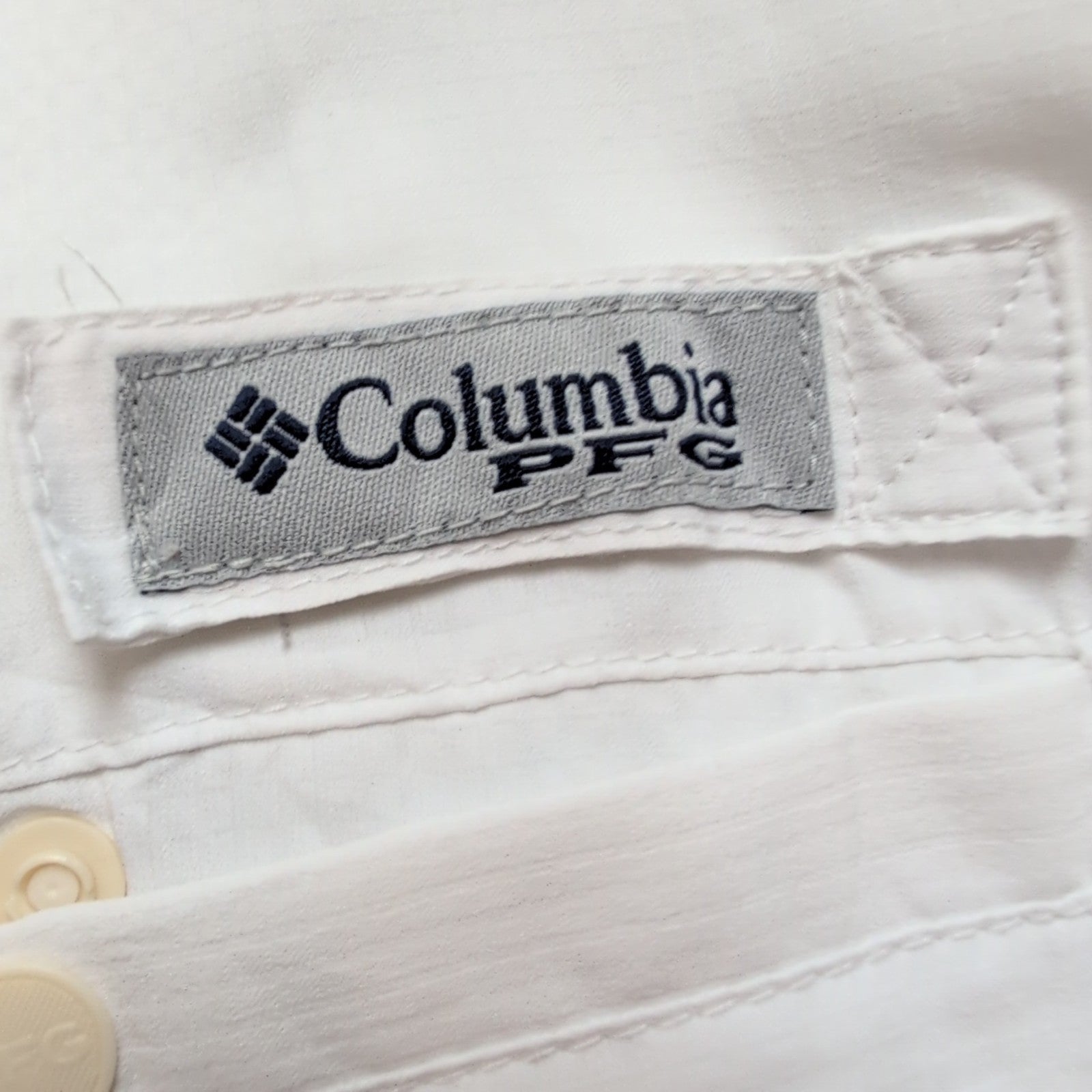 Chemise COLUMBIA Homme XL/XXL Blanche Technique Omni-Shade Manches Longues