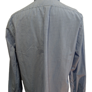 Chemise Polo Ralph Lauren Shirt L Petits Carreaux Bleu Blanc Button Down Logo