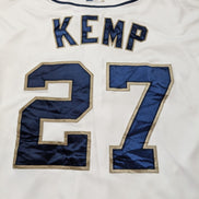 Chemise maillot de baseball vintage Padres Matt Kemp Majestic taille 48 / XL