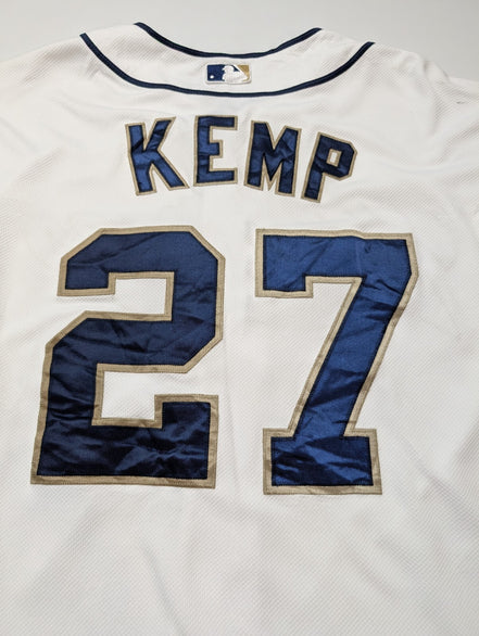 Chemise maillot de baseball vintage Padres Matt Kemp Majestic taille 48 / XL