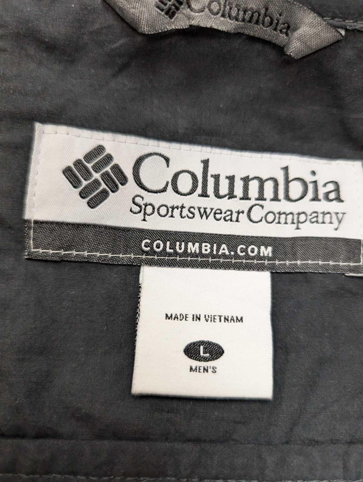 Veste mi-longue homme COLUMBIA Omni-Shield Noir Profond - Taille L