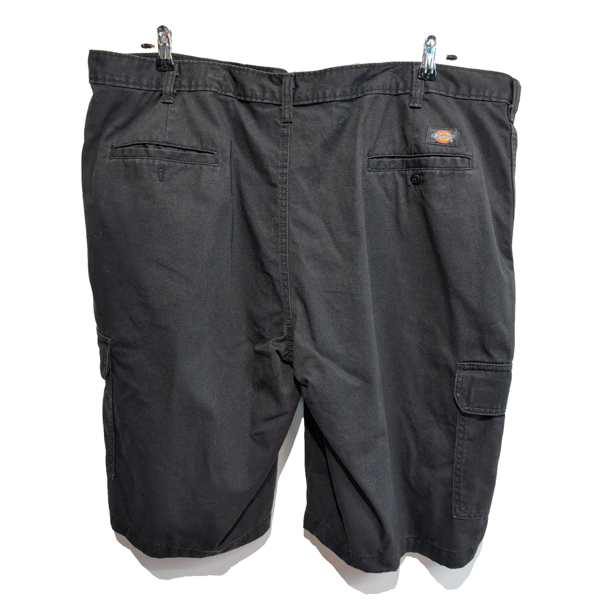 Short Dickies Cargo Noir Homme W42 Multi Poches Coupe Droite Très Bon État