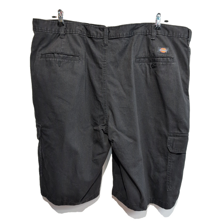 Short Dickies Cargo Noir Homme W42 Multi Poches Coupe Droite Très Bon État