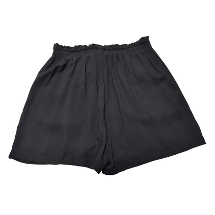 Short Femme S Fresh Made Noir 100% Viscose Fluide Neuf avec Étiquette