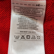 Sweat à Capuche NIKE Homme Femme M Rouge Col Zippé Poches Zippées Sport