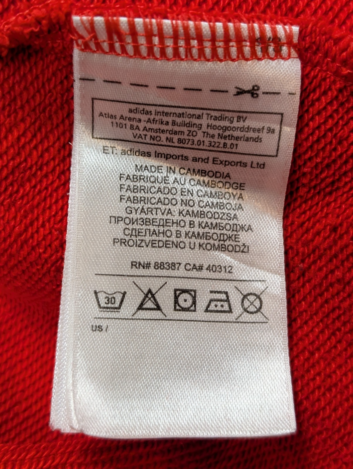 Sweat à Capuche NIKE Homme Femme M Rouge Col Zippé Poches Zippées Sport