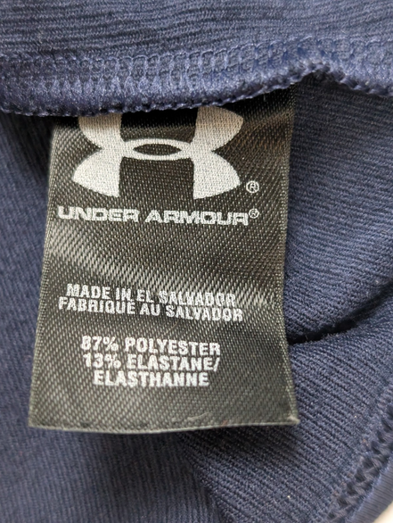 Haut de Sport Under Armour ColdGear Femme Bleu Marine Taille XS