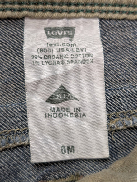 Jean Levi's Vintage Boot Cut 563 Femme Bleu Stretch T38 - Série Spéciale Eco