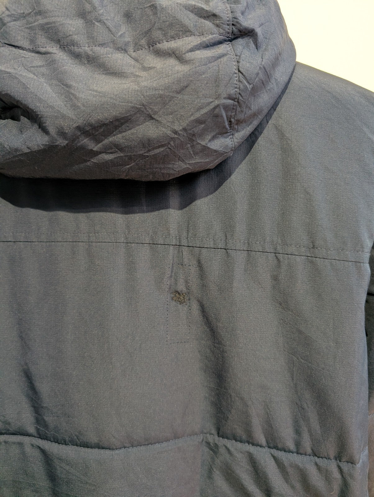 Manteau Nike Virginia Matelassé Bleu Marine Homme Taille L Veste Sportswear 🧥