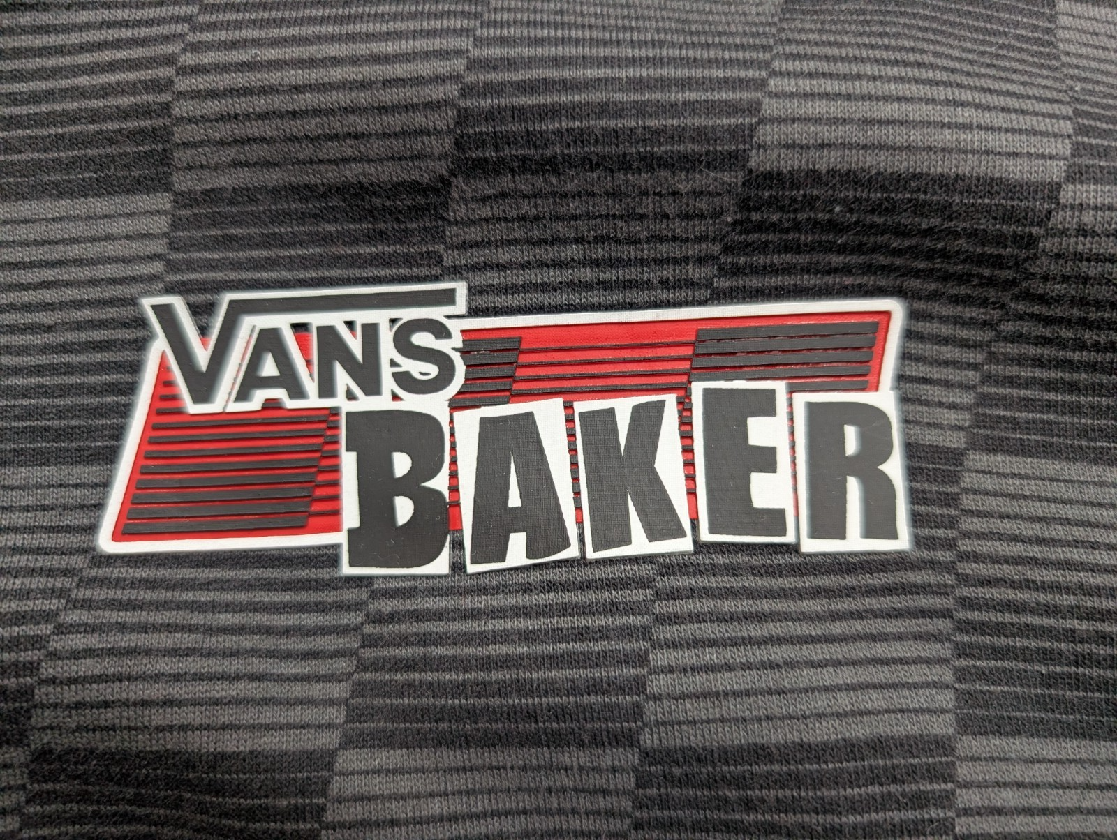 ➜ Sweat à Capuche Vans x Baker Skateboard - Rare Collab - Noir/Gris - XL