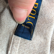 Polo Ralph Lauren Homme L Marron Clair Logo Marron Foncé Polo Manches Courtes