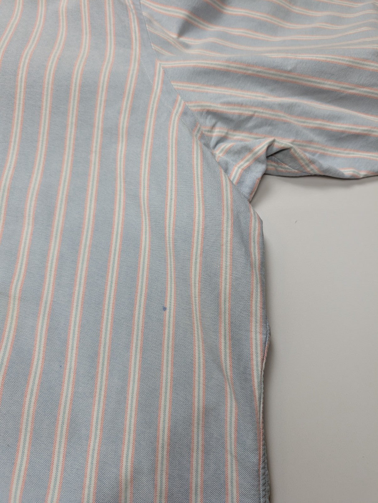 Chemise Polo Ralph Lauren Shirt Yarmouth XL XXL Oxford Rayée Rose Bleu