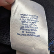 Sweat Polo Ralph Lauren M Bleu Marine Rayures Grises Logo Blanc Col Rond