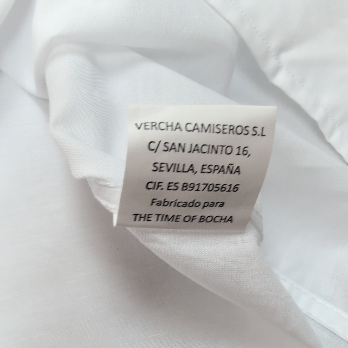 Chemise The Time Of Bocha L Neuve Étiquette Blanc Coton Logo Pirate Tête de mort