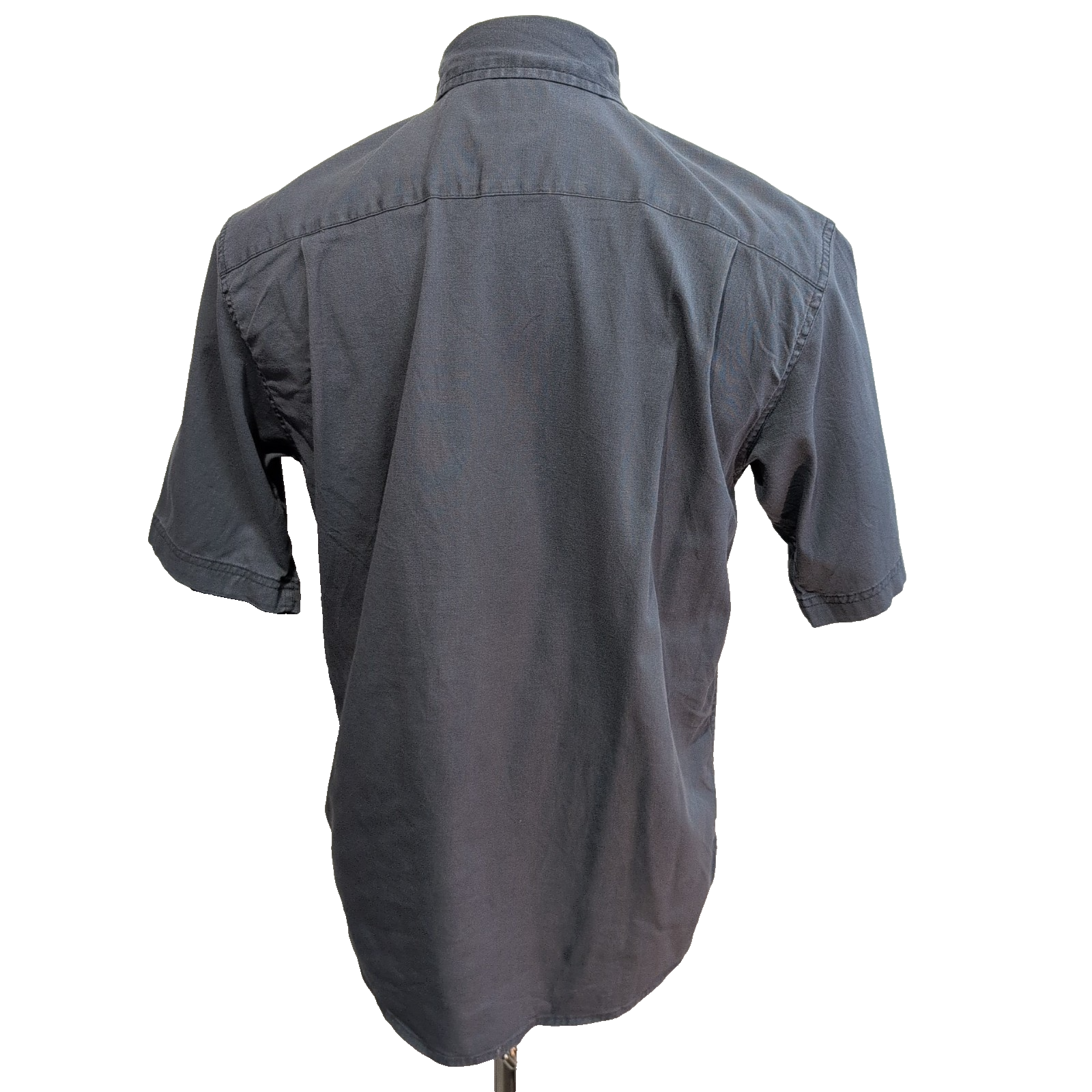 Chemise Wrangler Manches Courtes Grise à Poches Stretch FLEX Taille S