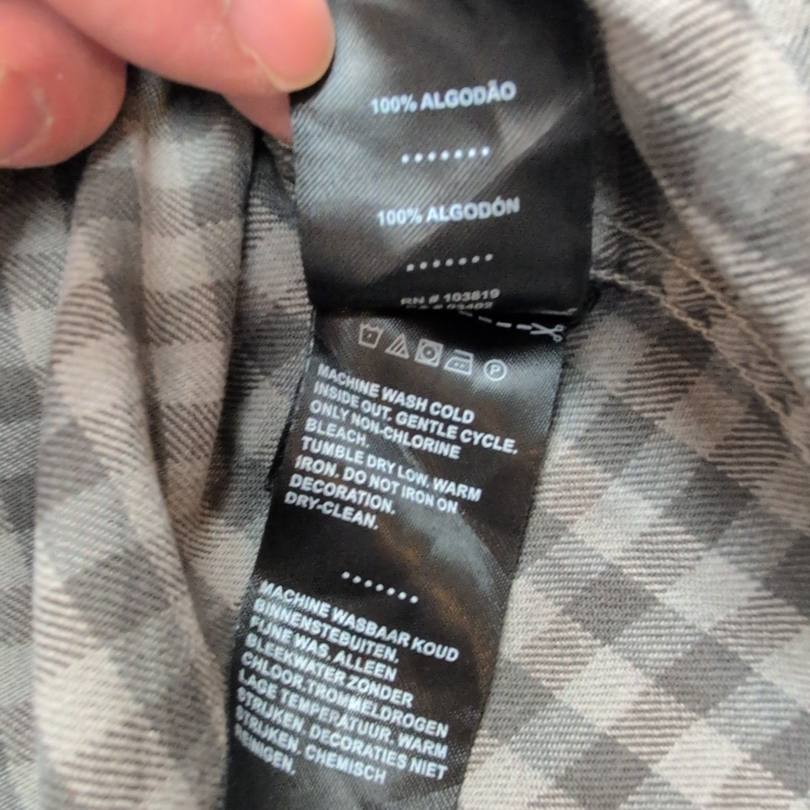 Chemise Harley Davidson Flanelle L Carreaux Gris Marron Manches Courtes