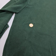 Pull POLO RALPH LAUREN Homme XL Vert Forêt Grosse Maille Logo Marine Vintage