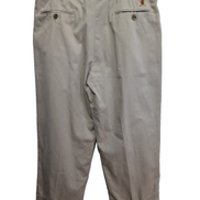 Pantalon Chino Vintage TOMMY HILFIGER Crème ⚓ Coupe Cropped (Courte) W34 (42)