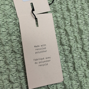 Haut Femme AWARE Vero Moda M Vert Gaufré Extensible Manches Courtes Neuf