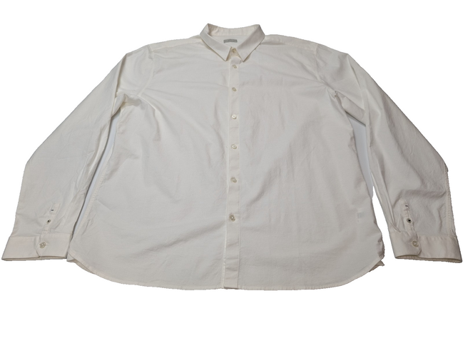 Chemise blanche unie manches longues stretch homme Firefly taille XXL