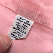 Chemise Ralph Lauren XL XXL Rose Pâle Classic Fit Coton Logo Marron