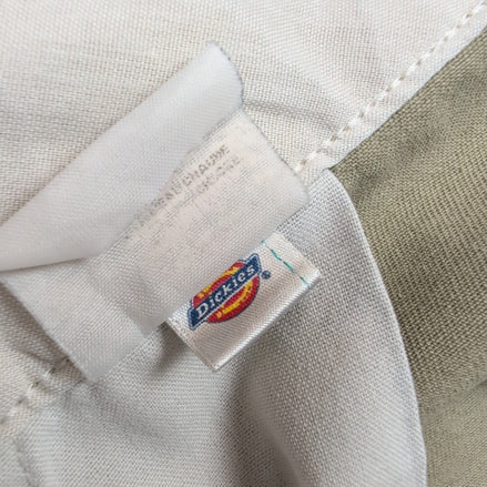 Short Dickies Workwear Crème Homme W33 Coupe Droite Très Bon État