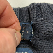 ➜ Pull POLO Ralph Lauren Maille Dense Bleu Marine Col Rond - Taille L