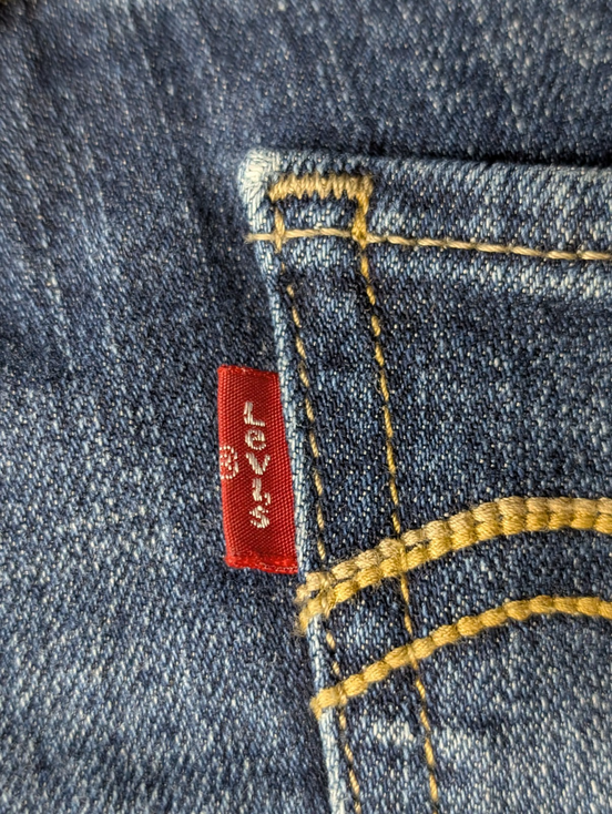 Jean Levi's 535 Femme Bleu Super Skinny Legging Stretch W24 T34