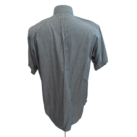 Chemise Ralph Lauren Yarmouth M L Kaki Carreaux Manches Courtes