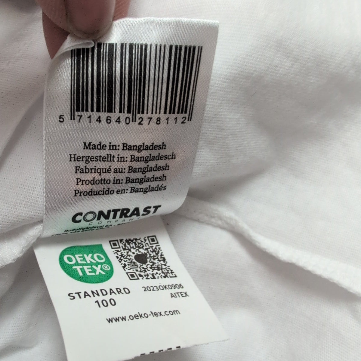 Débardeur Kingshill Polo Club 2XL Blanc Neuf Étiquette 100% Coton
