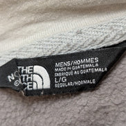 The North Face Sweat à Capuche Gris - Logo Jaune Motif Camouflage - Taille L