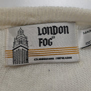 Pull London Fog Vintage Blanc Cassé - Made in USA - Taille XL/3XL - Rare