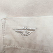 Chemise Dockers Vintage Beige avec Poche - 100% Coton - Taille L