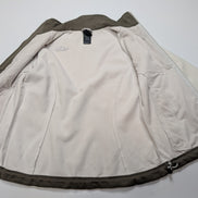 Veste Softshell TNF APEX Femme XS Blanche Coupe-Vent Polaire Technique