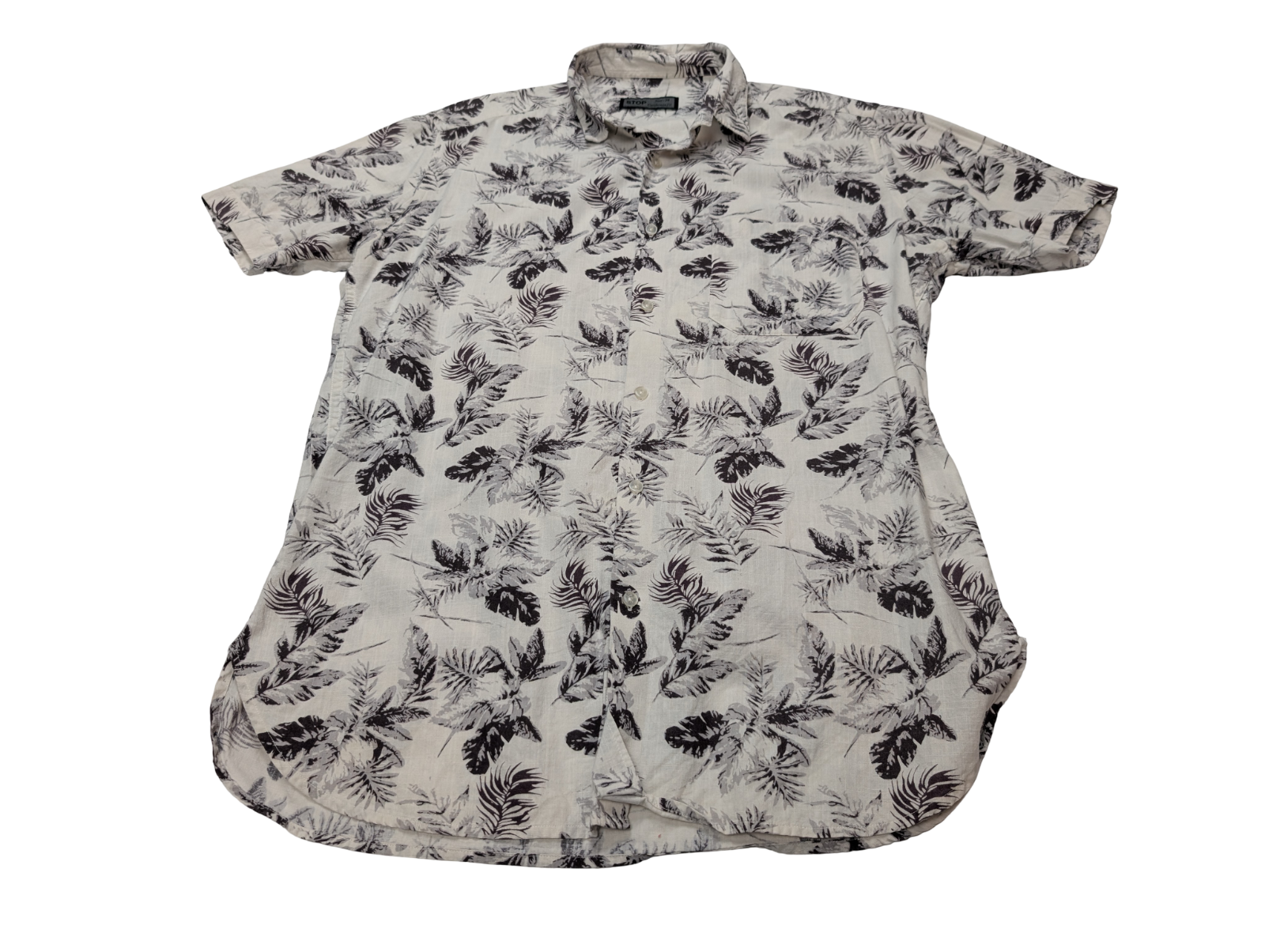 Chemise hawaïenne Stop manches courtes taille S #669 hawaienne