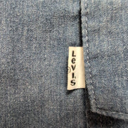 Chemise LEVI'S Homme L Bleu Foncé Style Workwear 2 Poches Boutonnées