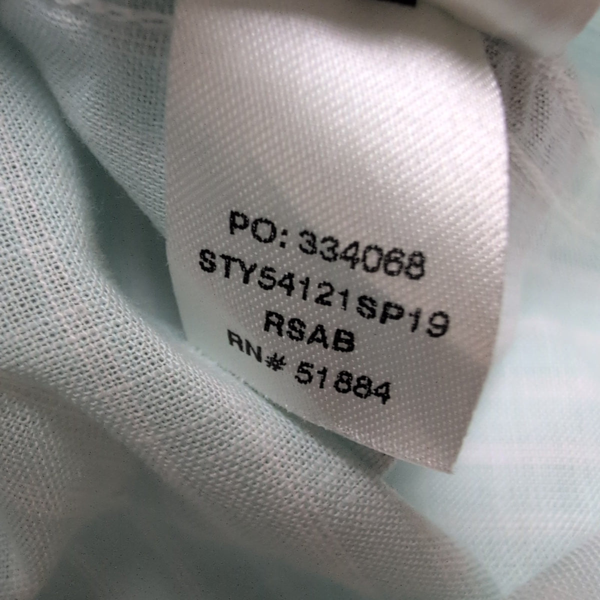 Chemise Patagonia manche courte S Vert Pastel Rayures Coton
