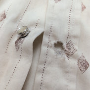 Chemise Western Vintage BJ-R Cowboy Ranch Beige Marron Taille L