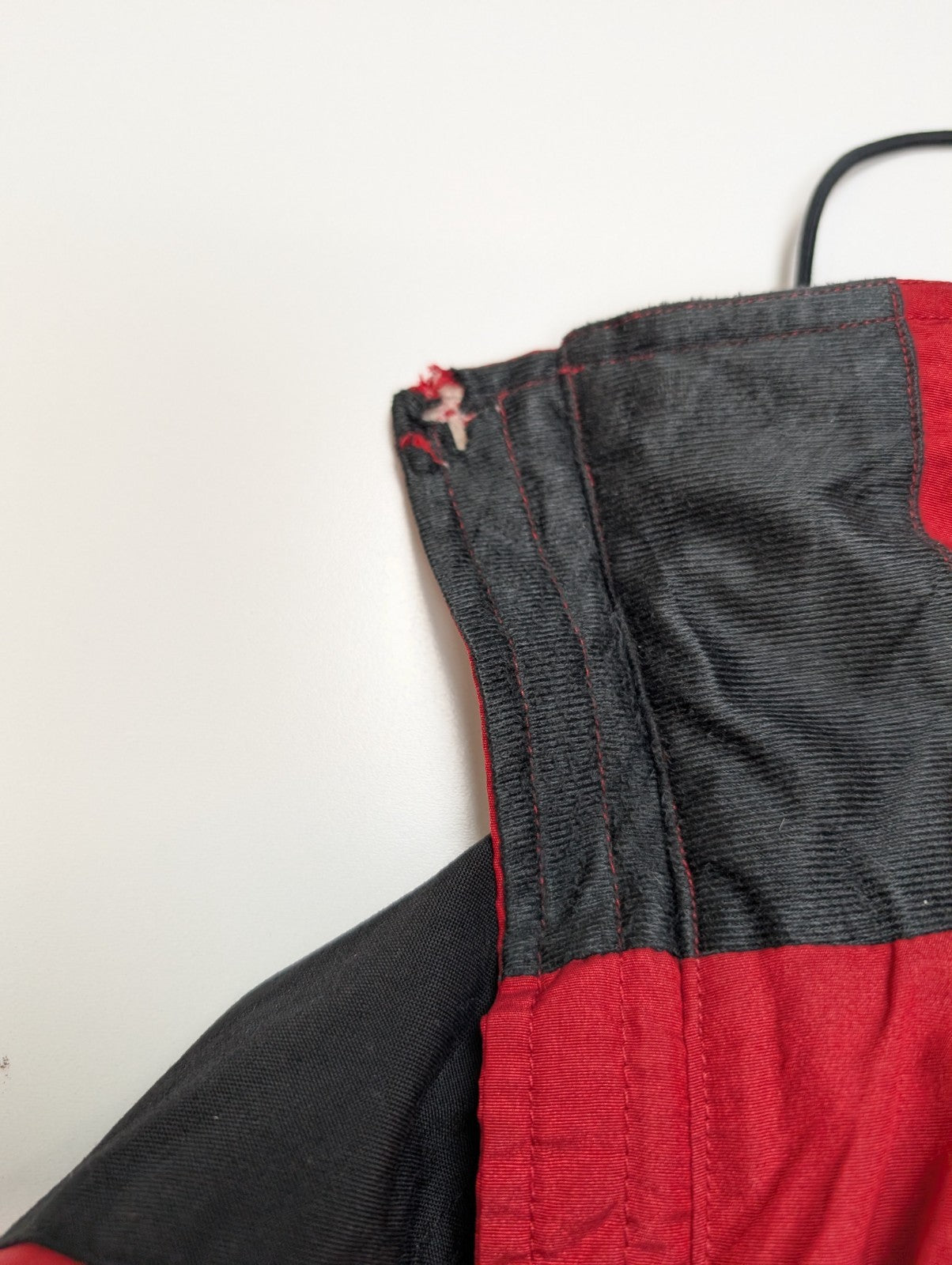 Veste Technique The North Face TNF Vintage L Rouge Noire Manteau Capuche