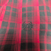 Chemise CHAPS rouge et noire à carreaux taille S (xl 18-20) #75e