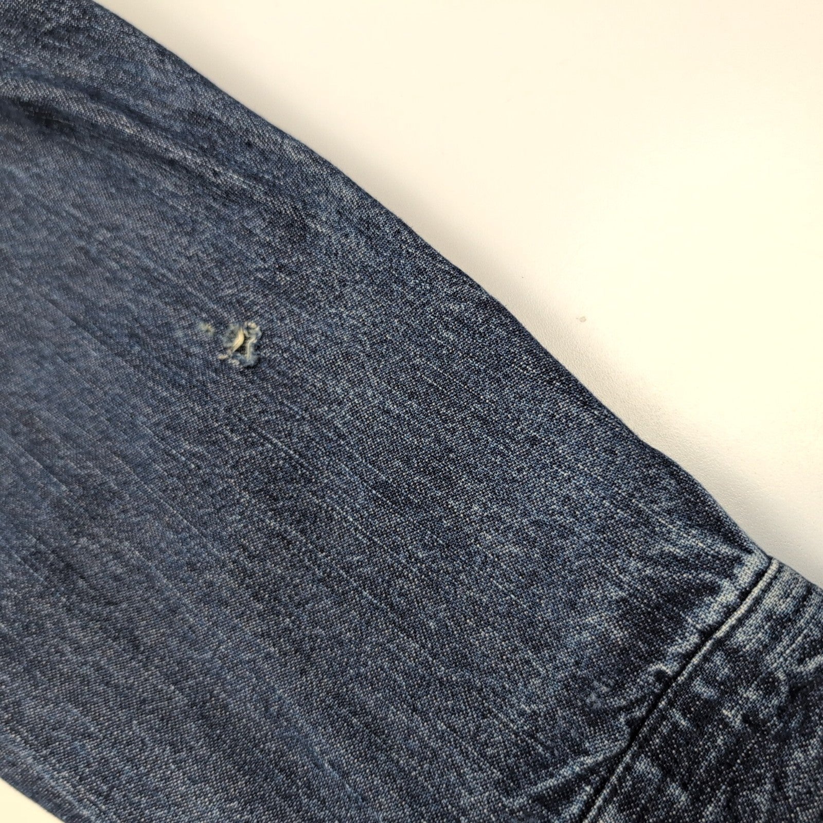 Chemise Carhartt 2XL Western Denim Épais Bleu Pression Vintage